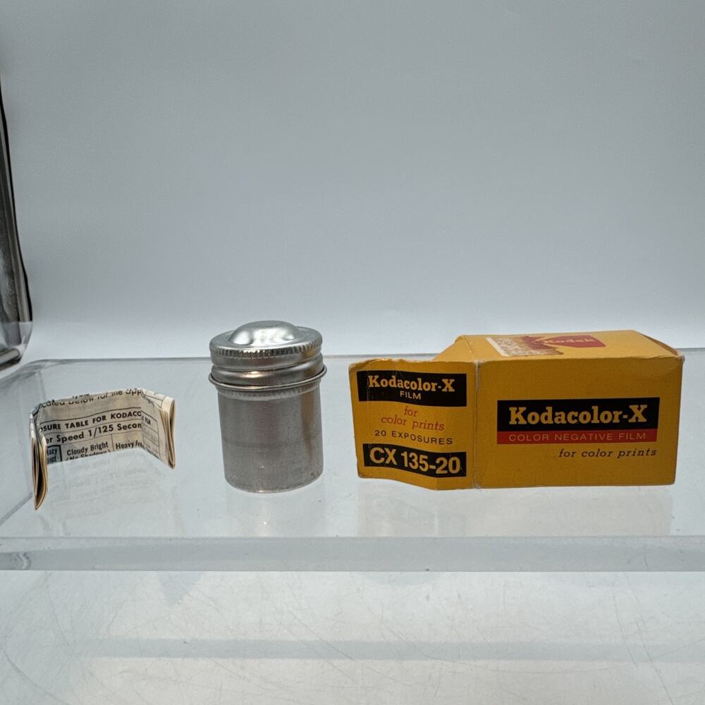 Kodak Kodacolor-X Color negative film color print CX135-20 Expired Apr 1974 Open